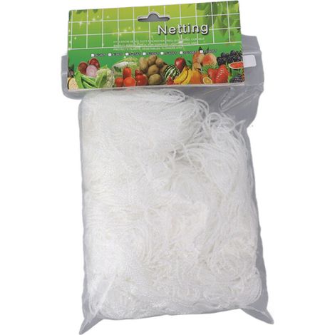 Filet de treillis blanc en polyester pour plantes grimpantes de jardin, fruits et légumes, multicouches, pour la maison, le jardin et la ferme, 1,5 x 9 m (1/5)