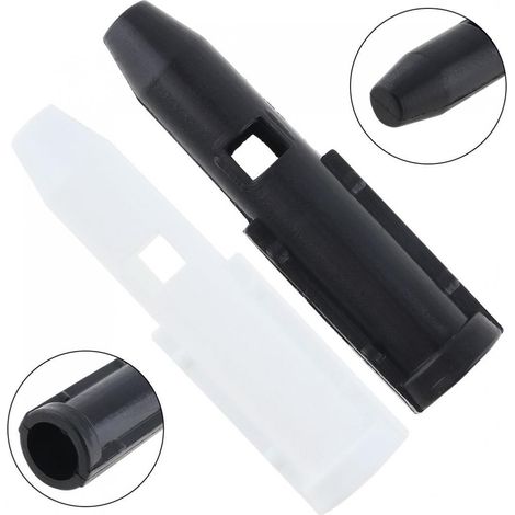 Manicotto adattatore pomello cambio nero, Manicotto adattatore pomello cambio per 106 107 206 207 301 306 307 308 2008 3008 406 508 C1 C2 C3 C4 2 pezzi (1/5)