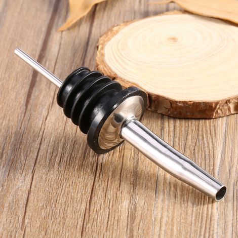 Verseur à Whisky avec Bouchon Vide pour Bar et Fêtes, Dispenseur Étanche pour Bouteilles de Vin et Liqueurs (1/5)