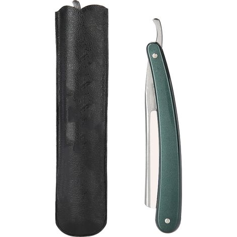 Rasoir Professionnel à Barbe en Acier Inoxydable, Outil de Rasage et Épilation Portable (1/5)