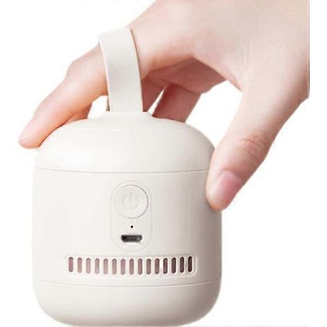 Aspirateur portable sans fil avec brosse en nylon de haute qualité et base amovible, idéal pour la maison, le bureau et l'école, et fonctionne en silence. (1/5)