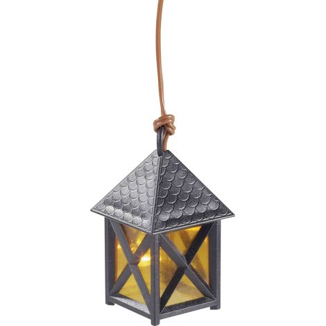 Lanterne de crèche 21680 3.5 V avec éclairage LED – Matériaux résistants aux intempéries – Pour décoration intérieure et extérieure – Kahlert Licht