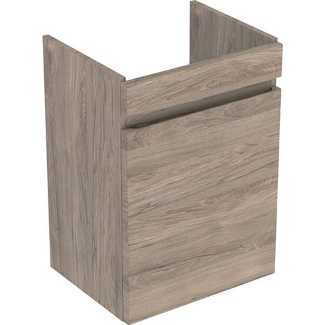 Geberit Renova Plan, meuble sous-lavabo, 1 porte, 43,5x66x34,5cm,