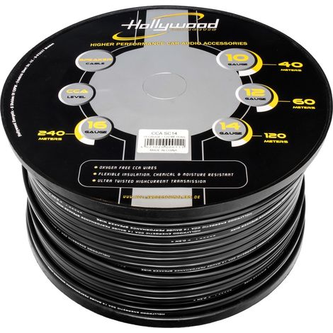 Cavo per altoparlanti Hollywood CCA SC-14 2x2,0 mm2 (1/3)