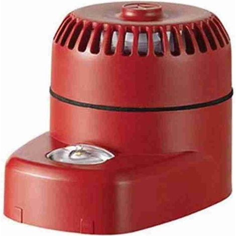 8500025FULL-0025 - SIRENE ELEKTRISCHE LAMPE ROT ROLP LX WAND IP65