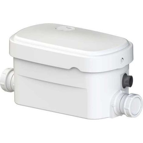 Bomba elevadora y trituradora para ducha SFA Sanidouche Compact blanca