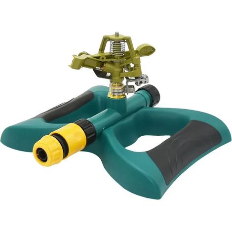 Arroseur de jardin avec support de buse en alliage de zinc, arroseur rotatif pour l'irrigation agricole (tuyau 1/2 pouce), 1 pièce (1/5)