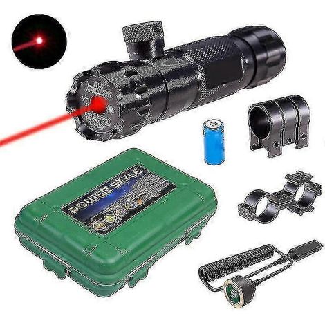 Adjustable Aluminum Laser Pointer with Up Down Left Right Infrared Alignment for Precision Targeting Set Yujia Professional Tool( ) (1/5)