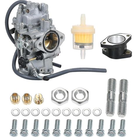 Carburetor Intake Replacement For Yamaha Warrior 350 Yfm 350 Yfm350 1987-2004 Atv Quad Carb( ) (1/5)