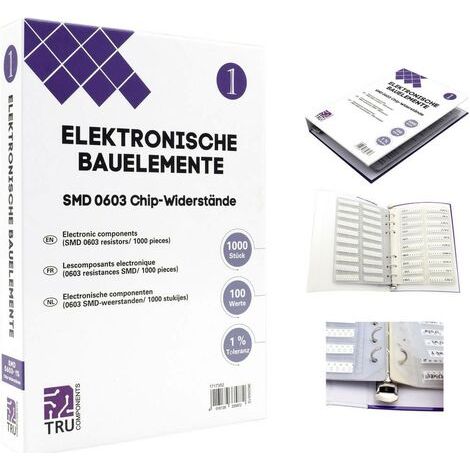 ALBUM D'ASSORTIMENT TRU COMPONENTS T1806P013 TC-6869408 1 PC(S) (1/4)