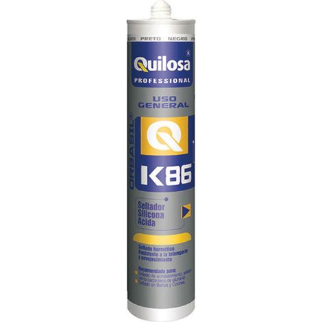 QUILOSA Säuresilikon ORBASIL K86 300ml Weiß 10043806