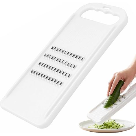 Mandoline Cuisine Râpe à Légumes 3mm Blanc, Rapeuse Legume (1/5)