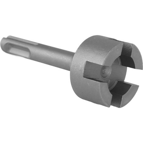 Embouts de Pilote de Tige de Terre en Acier, Pilote de Tige de Mise à la Terre à Installation Facile pour Perceuse à Percussion SDS plus Surface (1/5)
