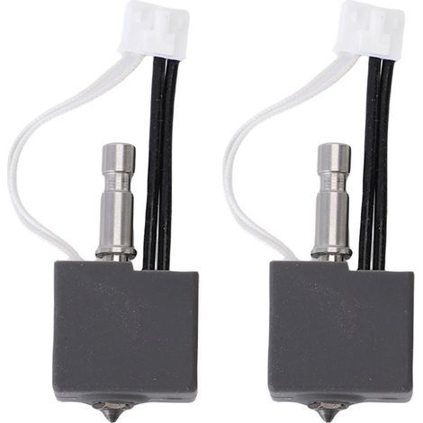 Kit de remplacement Hotend pour imprimante 3D, 2 pièces, pour Anycubic Kobra S1 Combo, buse en acier trempé de 0.4mm, thermistance 200K, extrémité chaude 600 Mm/s