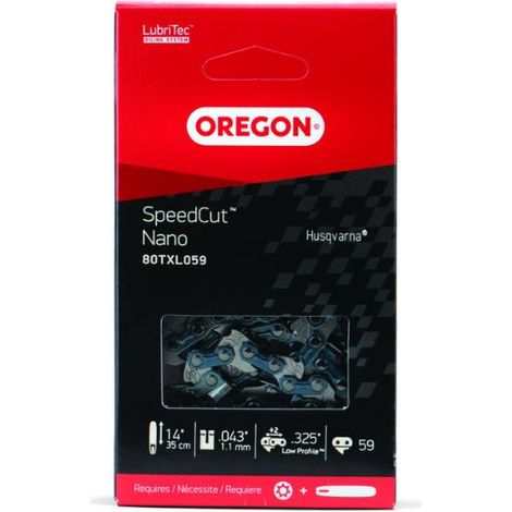 Chaine de tronçonneuse Stihl / Husqvarna Oregon SpeedCut Nano 80TXL059E