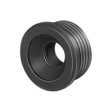 MORSETTO IN GOMMA NERA PER CURVE TECNICHE D. 50MM- Diam. int 26-35 mm- G.M.P- pezzi 1