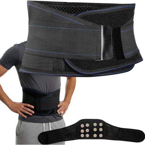 Ceinture magnétique chauffante pour la colonne lombaire (1/5)