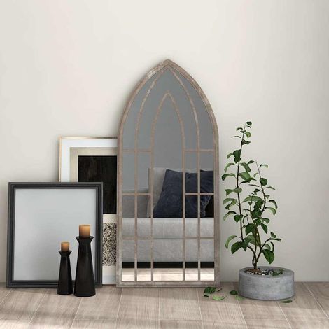 Miroir-Miroir décoratif Sable 100x45 cm Fer pour utilisation à l'intérieur 901101 (1/5)