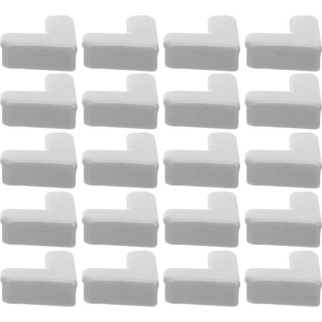 20 pièces Protège-Angles Silicone Coloré Sécurité Garçon Fille Protection Bureau Table Coin Gris (1/5)