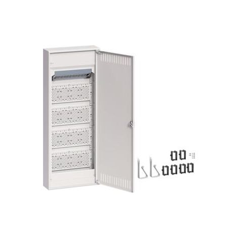 Cuadro eléctrico Hager va60nwmm 63 A 5 filas protección II