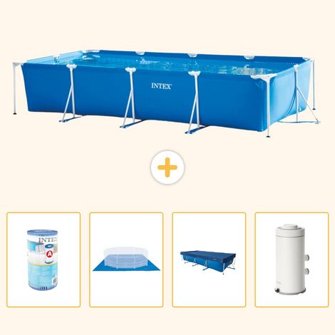 Intex Piscine Tubulaire Rectangulaire - 450x220x84 cm - 5-pièces S72 (1/5)