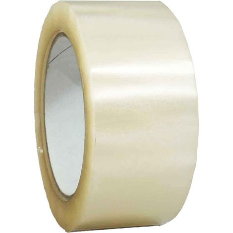 Transparentes Polypropylen-Verpackungsklebeband 28µ - Klebeband 50 mm x 100 m - 1 Rolle