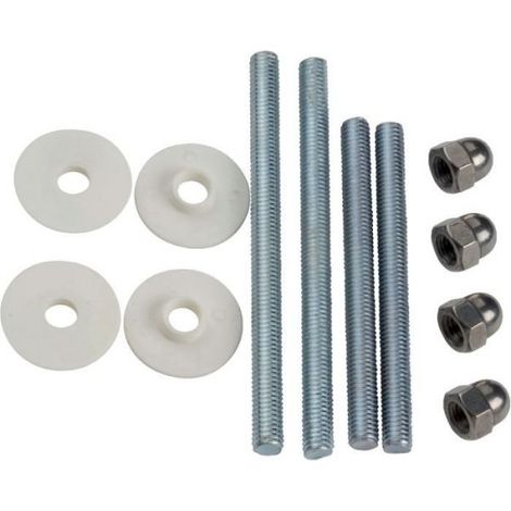 Kit di fissaggio doppio per maniglia di porta a battente DUVAL - spessore 80 mm - 22-0620-1840
