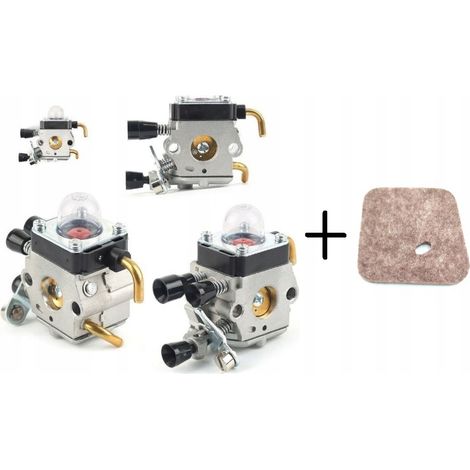 Carburateur Stihl FS38 FS45 FS55 HS 45 HT 75 + filtre allemand (1/5)