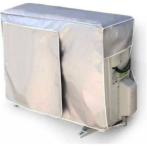 Pair Couvercle de Protection pour Climatiseur 90 60 30cm, Couvercle de Climatiseur étanche, Couverture de Climatiseur Extérieur, Housse pour Climatiseur, (1/5)