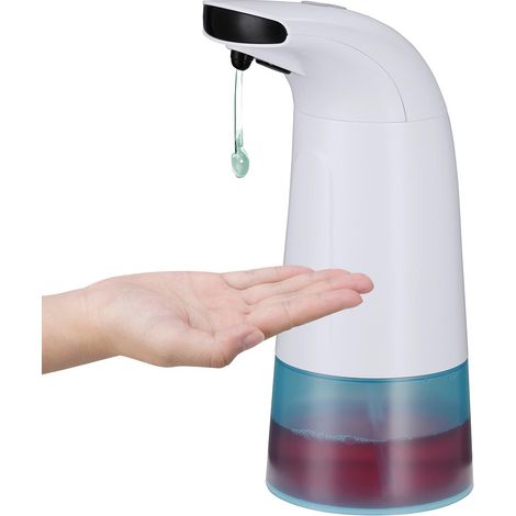 Dispenser Sapone Automatico 270ml Erogatore Gel Sapone Mani Sensore a Infrarossi (1/5)