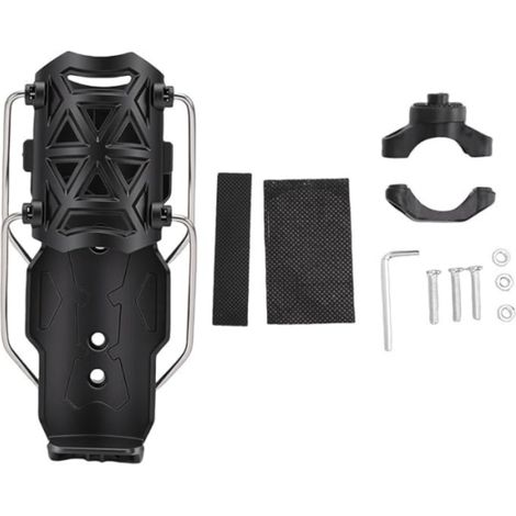 Porte-bidon de Vélo Adaptable, Support Universel de Gourde pour Vélos Motos Scooters, avec Renfort en ABS, étanche, Installation sans Outils (1/5)