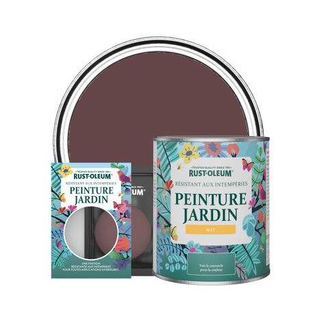 Peinture Jardin , Finition Mat- Mûre (1/3)