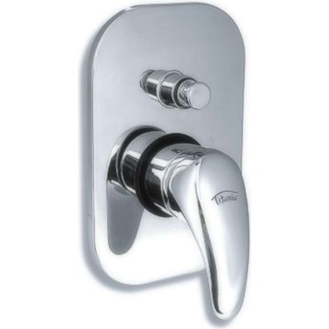 Novaservis Titania Lux - Armatur-Unterputz, mit Umschalter für 2 Ausgänge, chrom 91050R,0