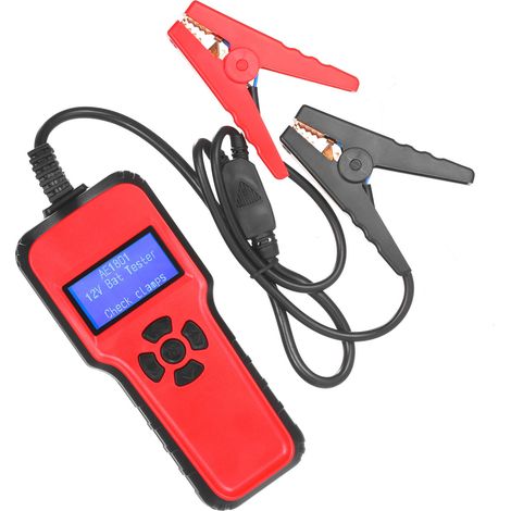 Autobatterietester, Lastprüfung der Lichtmaschine, digitaler Autobatterieanalysator für LKW, Boot und Schiff (12 V) (1/5)