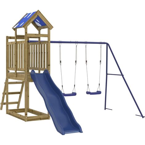 Maison Exclusive - Set da Gioco da Esterno in Legno di Pino Impregnato