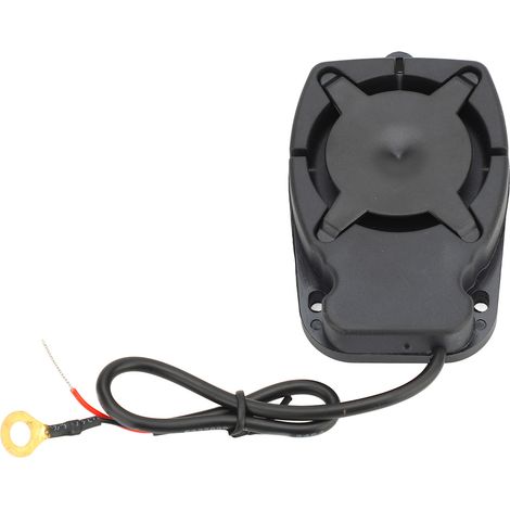 Avertisseur sonore électronique 12 V, sirène puissante (120 dB maximum) pour la sécurité en usine, moto et voiture (1/5)