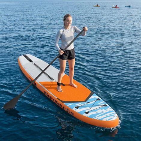 Teenpull – Aufblasbares Stand-Up-Paddle-Board TRITON 335 x 76 x 15 cm Blau (1/5)
