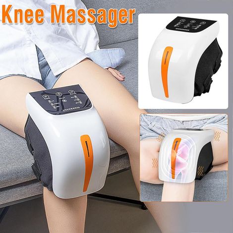 Appareil de massage des genoux avec chauffage et soulagement de la douleur, masseur de genoux électrique sans fil vibrant Fff (1/5)