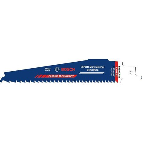 BOSCH Säbelsägeblatt Wood Metal Demolition S 967 XHM Länge 150 mm Breite 25 mm5 mm S-Schaft 10 Stück / Karte (1/2)