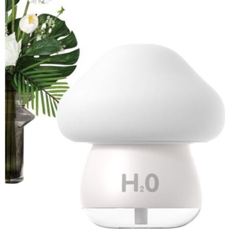Humidificateur de voyage Humidificateur portable avec veilleuse 7 couleurs pour plantes d'intérieur Idéal pour l'hôpital, la maison, le bureau, le salon, le sommeil, le rhume et la toux, les personn (1/5)