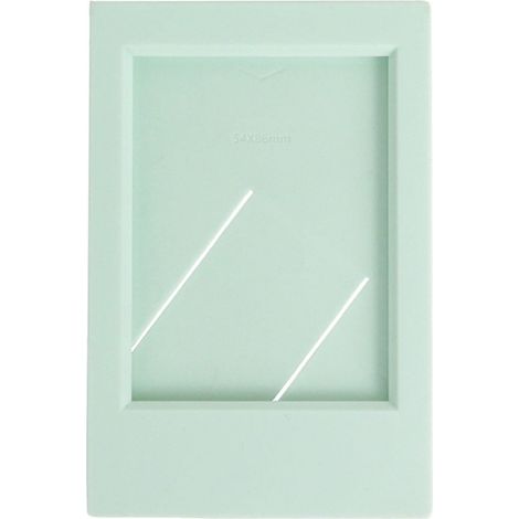 Mini Cadre Photo - Cadre Tableau Pour Photos 2,38 x 0,27 x 3,59 Pouces - Support Vertical Et Horizontal - Pour Décoration Intérieure - Lot De 1 (1/5)