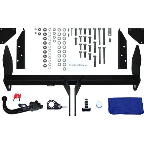 Attelage rotule démontable Brink + faisceau Trail-Tec universel 7 broches - MITSUBISHI PAJERO IV (1/2)