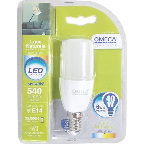 STICK BULB ST37 6W E14 4000K