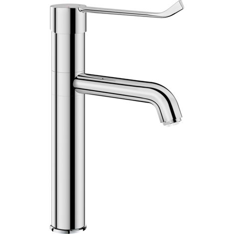 Delabie WT-MBatt. Bec pivotant haut H165 L140, levier hygiène