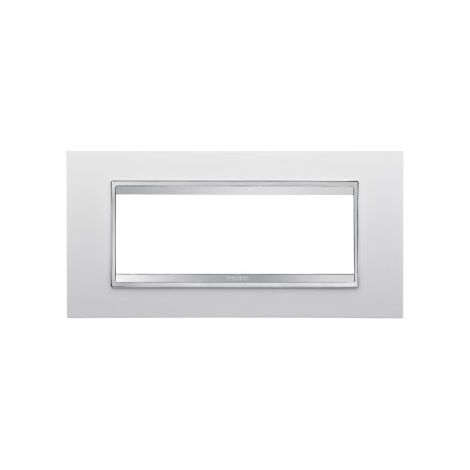 Gewiss Chorus Plaque LUX 6P blanc GW16206TB (1/3)