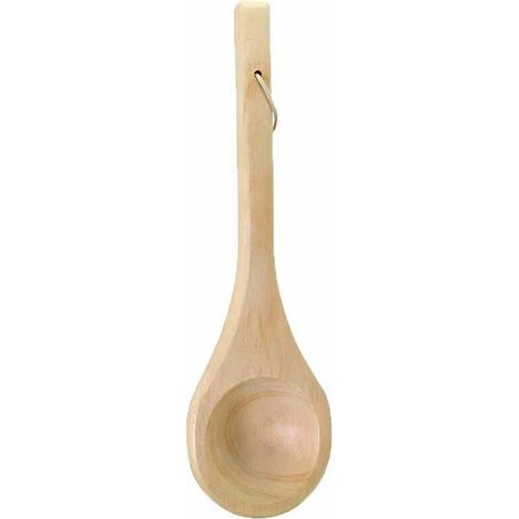 Cuillère de sauna, cuillère à main, cuillère de sauna individuelle, cuillère de sauna en bois, cuillère à eau en bois pour sauna