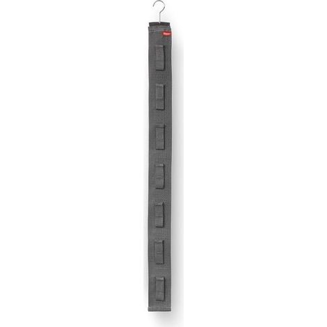 Attaccapanni Da Porta E Armadio Per Borse Con 7 Ganci In Velcro 95x7,5cm (1/4)