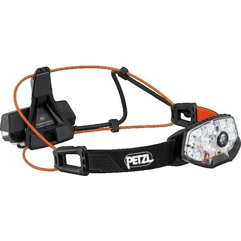 petzl Nao RL linterna frontal recargable negra 1500 lúmenes (1/2)