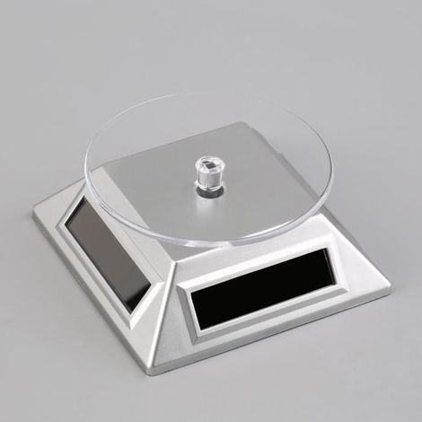 présentoir rotatif à énergie solaire de bijoux-Ywey (1/4)