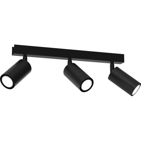 Plafonnier HUDSON BLACK 3xGU10 (1/5)